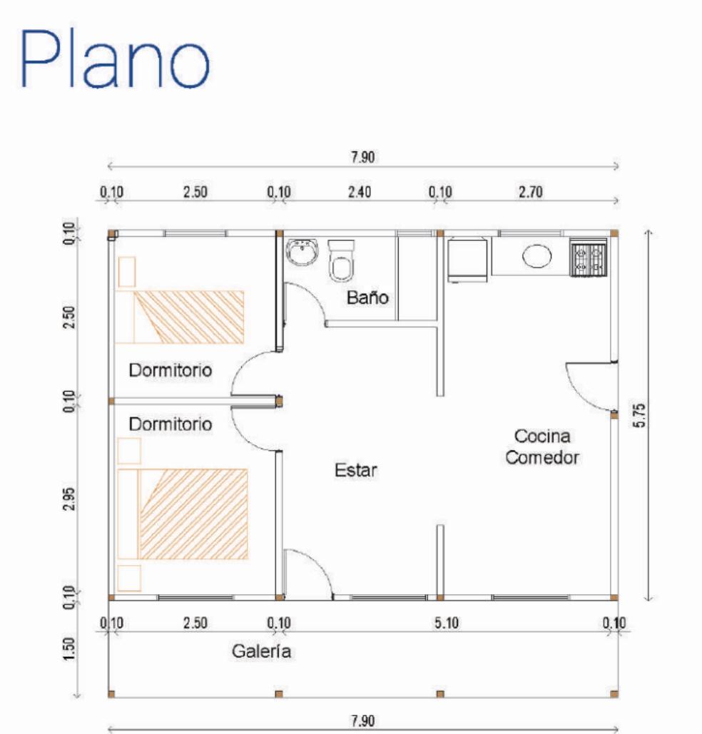 Plano de la Casa