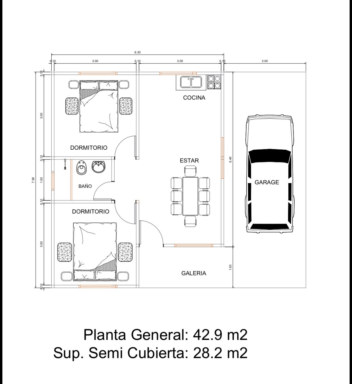 Plano de la Casa