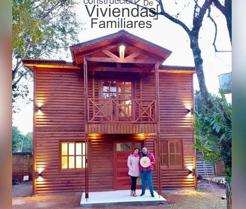 Casa prefabricada popular