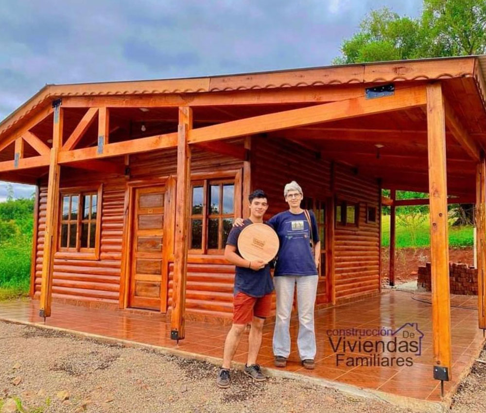 Casa prefabricada popular
