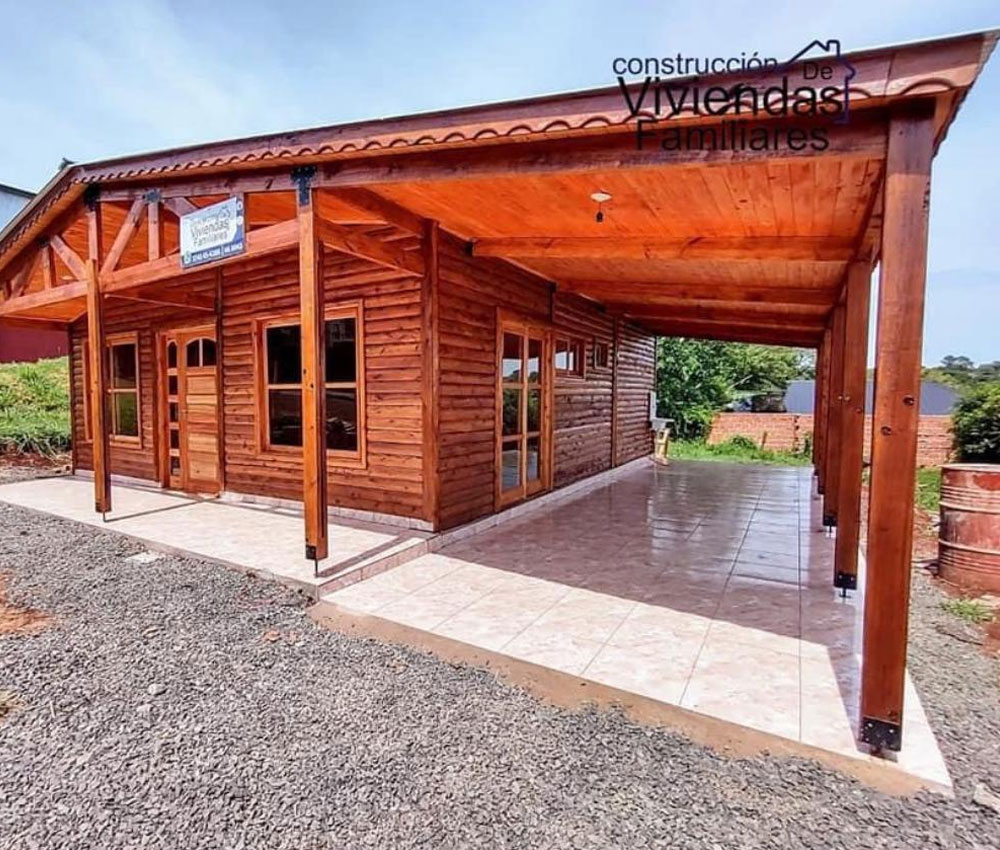 Casa prefabricada popular