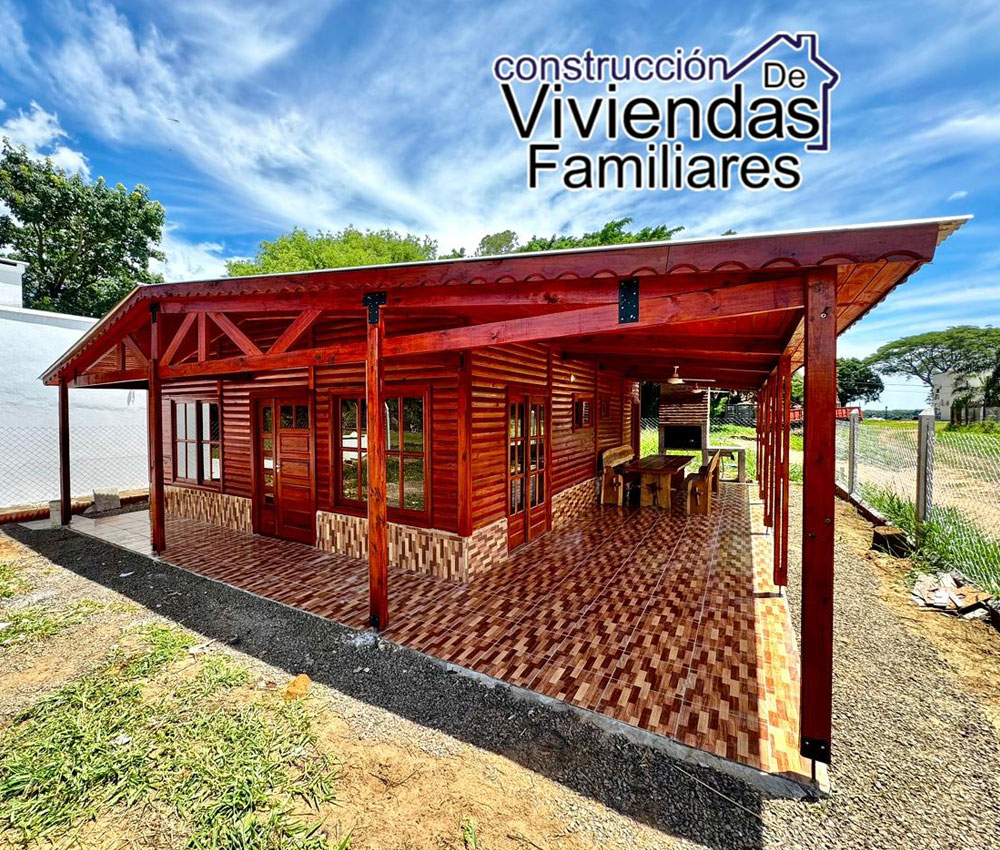 Casa prefabricada popular