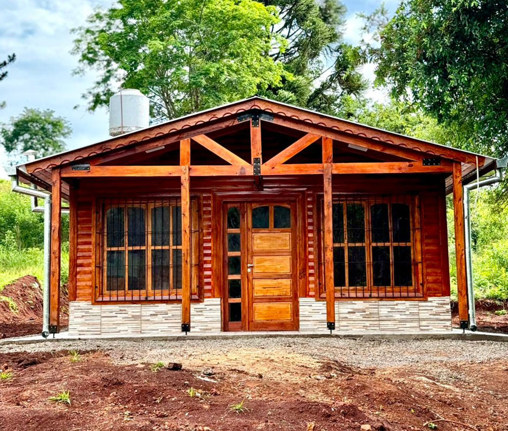 Casa prefabricada popular