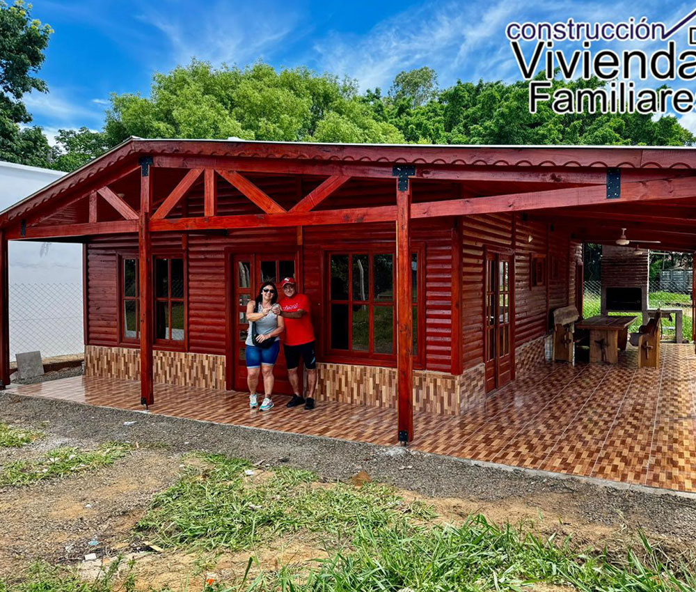 Casa prefabricada popular